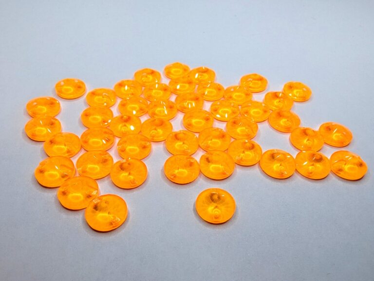 Rivoli Sew-On Stones - Astella ORANGE/NEON
