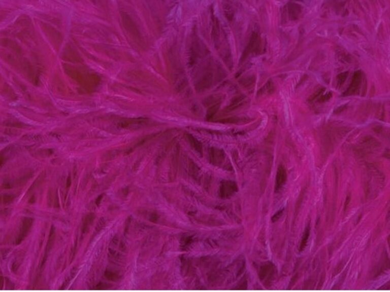 Pure Ostrich Feather Boa Lux 6 Ply FUCHSIA PINK