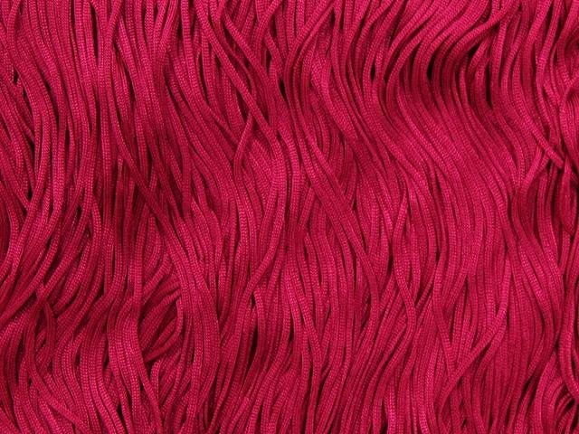 Fringe Trim 30 Cm - FUCHSIA PINK