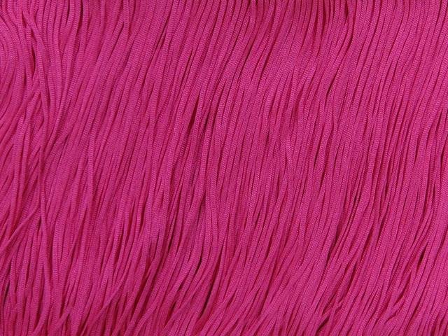 Fringe Trim Stretch 15 Cm - Chrisanne Clover - ELECTRIC PINK