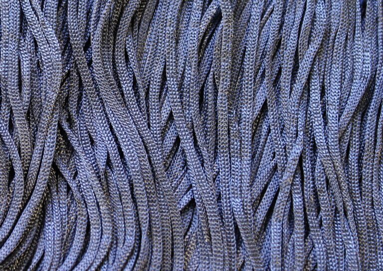 Fringe Trim Stretch 15 Cm - Chrisanne Clover - HEMATITE