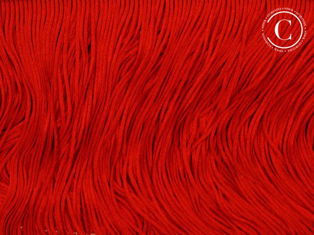 Fringe Trim Stretch 15 Cm - Chrisanne Clover RED