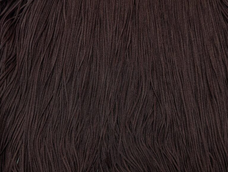 Tactel Fringe Trim 30 Cm COCOA