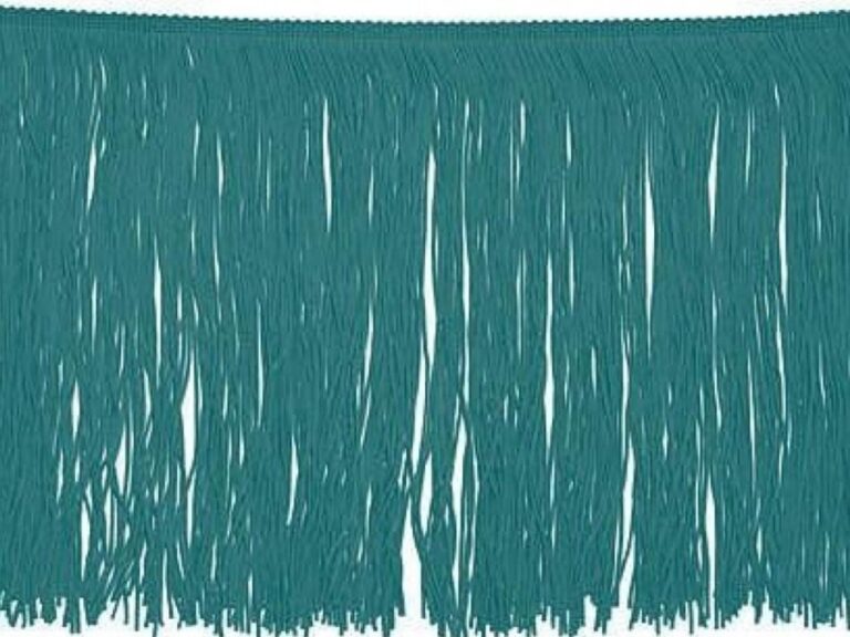 Tactel Fringe Trim 15 Cm JADE