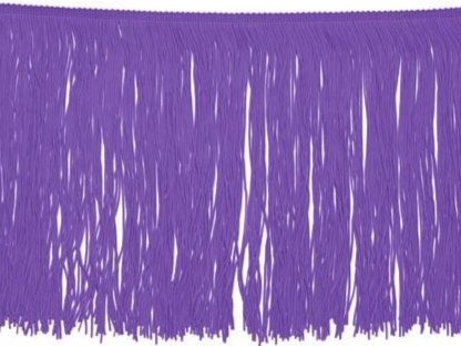 Tactel Fringe Trim 30 Cm AMETHYST