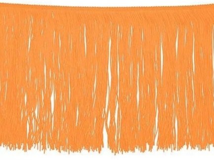 Tactel Fringe Trim 30 Cm MANGO