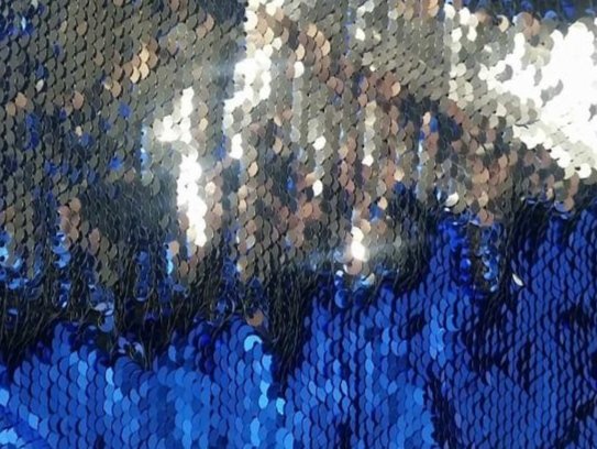 Sequin Net BLUEBELL