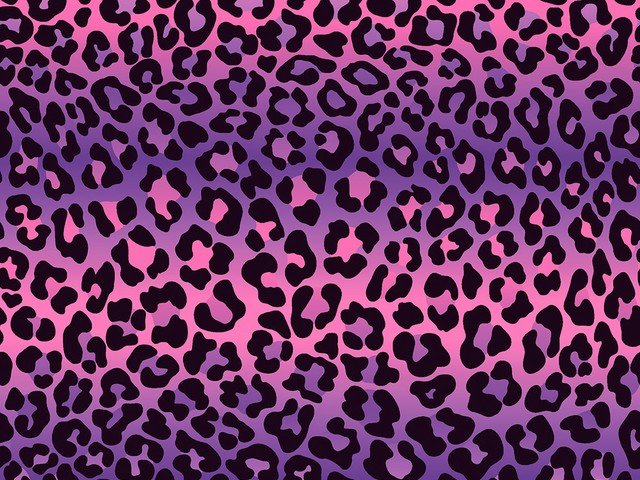 Print On Lycra ANIMAL OMBRE