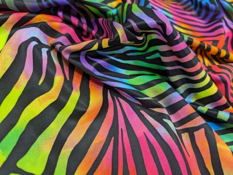 Print On Lycra MYSTICAL RAINBOW