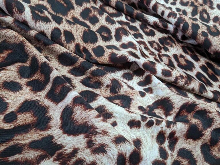 Print On Lycra FLESH/BLACK