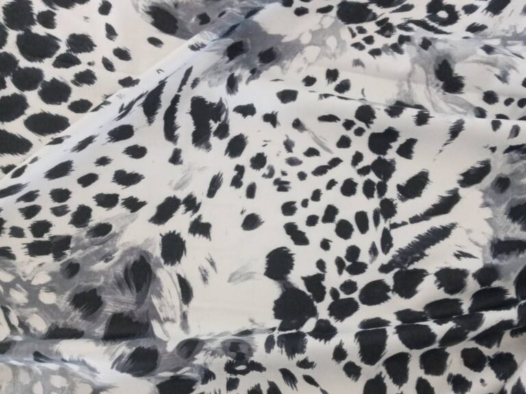 Print On Lycra BLACK/WHITE