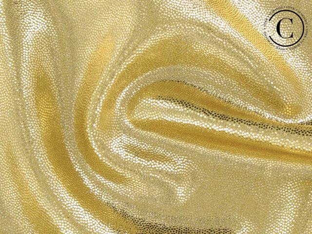 Lycra Metallic Dot - Chrisanne Clover - GOLD