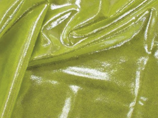 Lycra Metallic Dot - Chrisanne Clover SILVER/TROPIC LIME