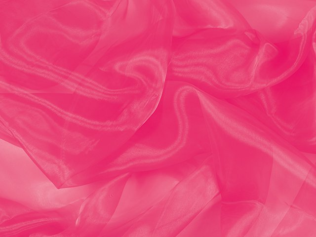 Organza Crystal - PINK TROPICANA