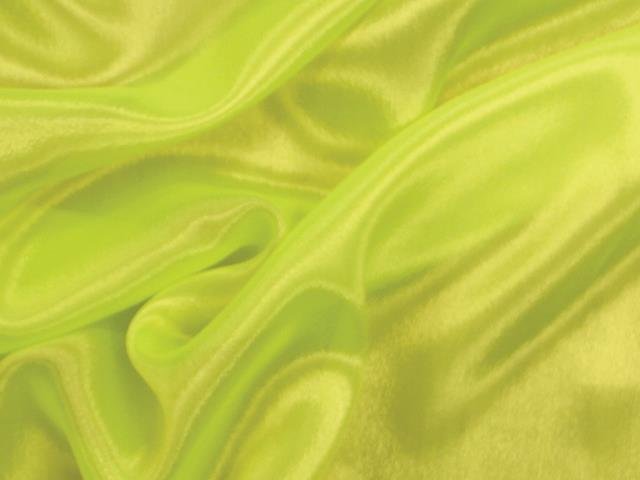 Satin Chiffon - Chrisanne Clover - LIME SORBET/TROPIC LIME
