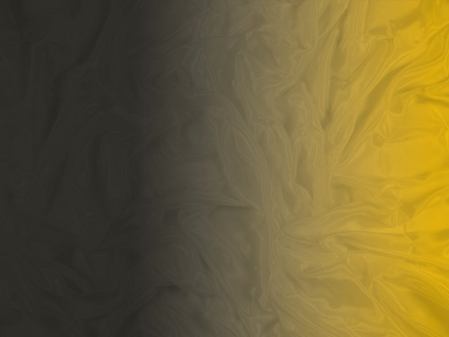Shading On Satin Chiffon BLACK/GOLD