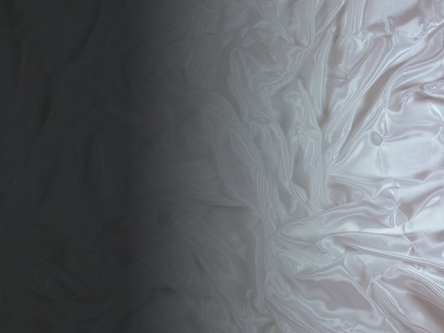 Shading On Satin Chiffon BLACK/SILVER