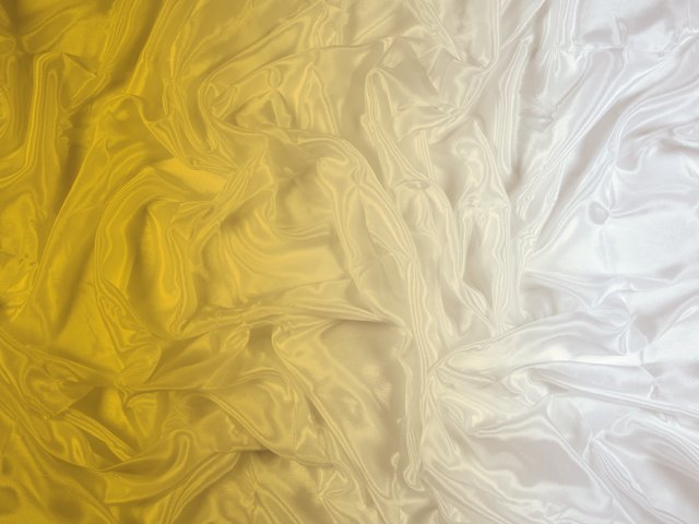 Shading On Satin Chiffon GOLD/WHITE