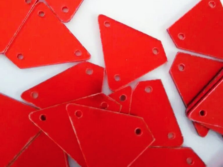 Tricutnik Sew-On Mirrors LIGHT SIAM