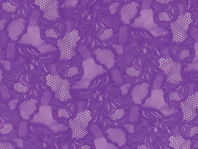 Floral Cascade Stretch Lace HOT MAGENTA