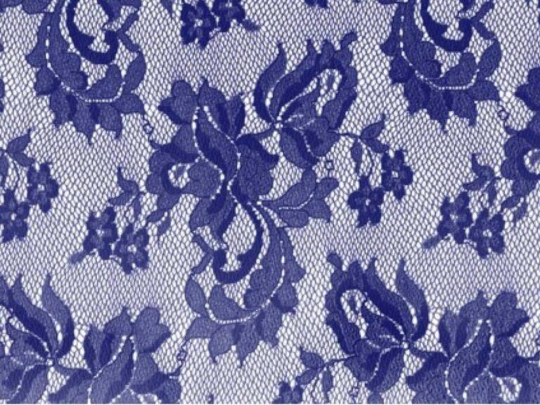 Spanish Rose Stretch Lace SAPPHIRE