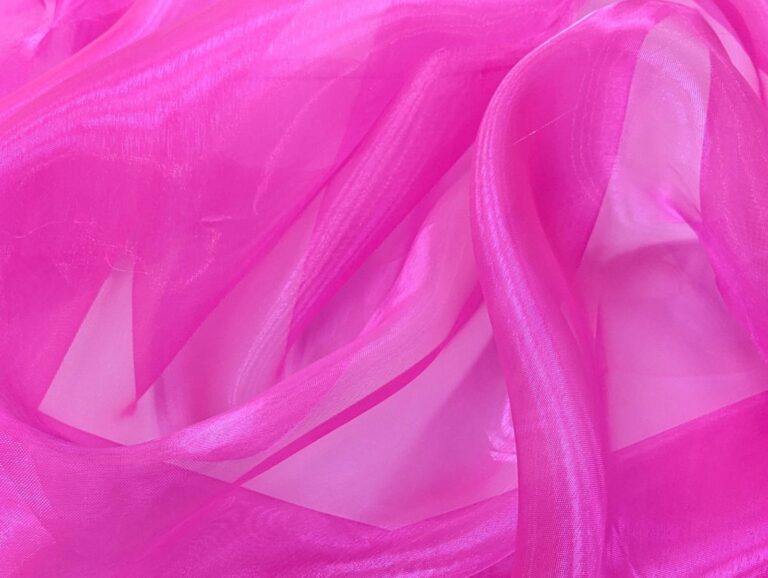 Organza Crystal ELECTRIC PINK