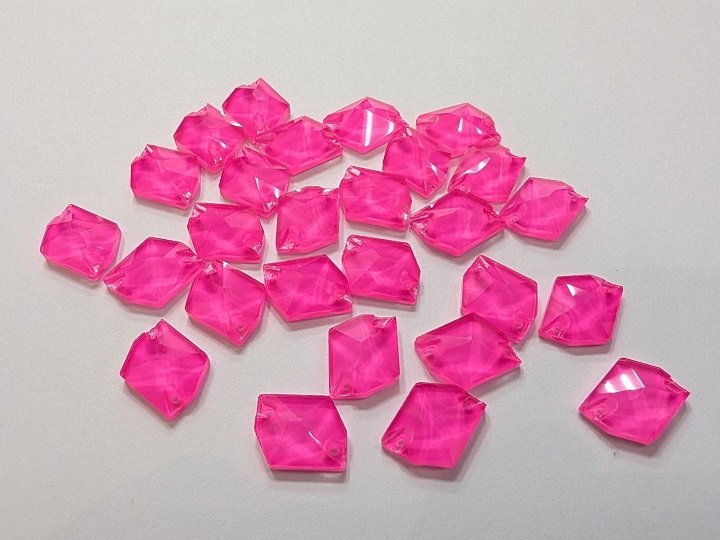 Cosmic Sew-On Stones - Astella NEON FUCHSIA