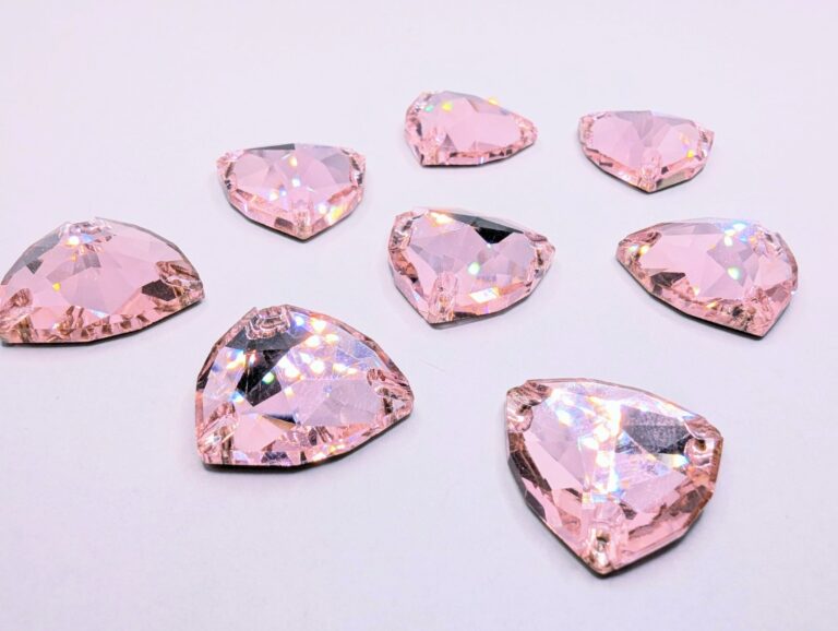 Trilliant Sew-On Stones LIGHT ROSE