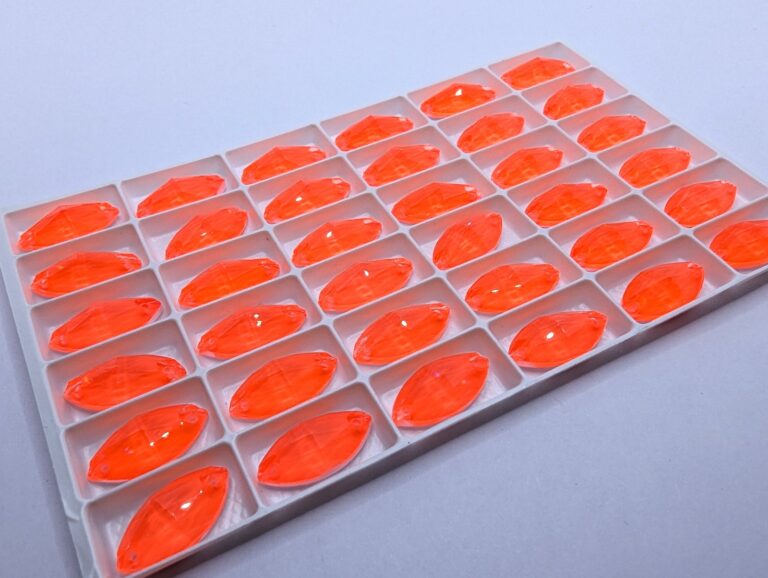 Navette Sew-On Stones - Astella HYACINTH/NEON