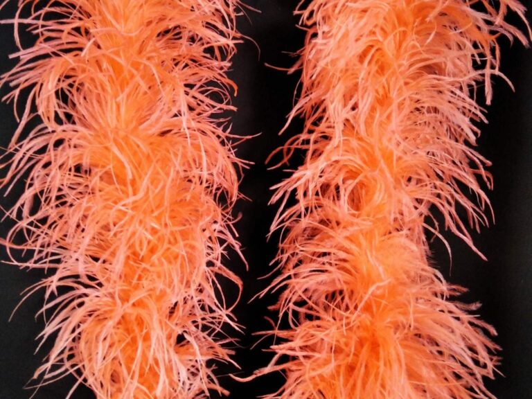 Ostrich Feather Boa Lux 5 Ply SUNGLOW