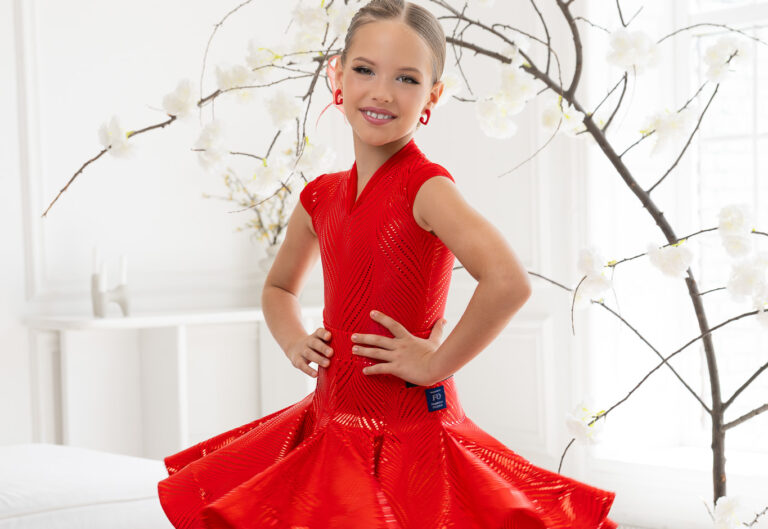 Havana Lycra Juvenile Ballroom Dance Dress