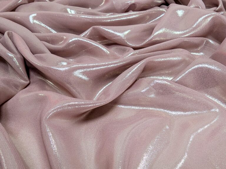 Georgette Moonlight - GOLD/DUSKY PINK