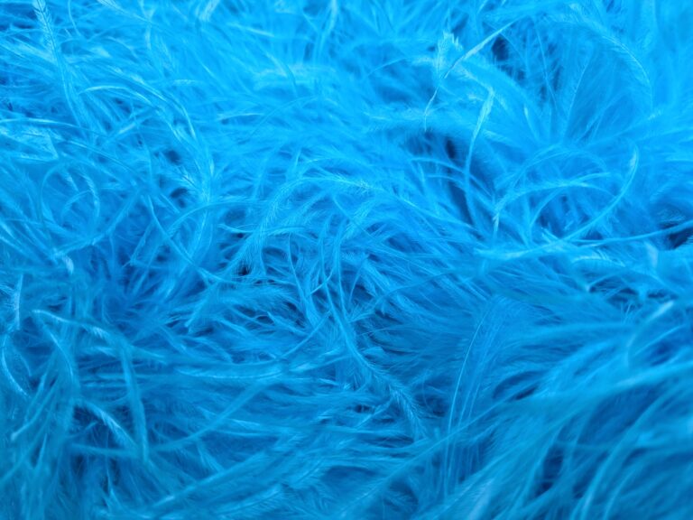 Ostrich Feather Boa Lux 5 Ply - BLUE PARADISE