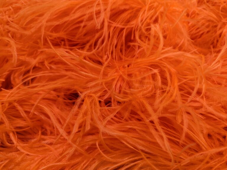 Ostrich Feather Boa Lux 5 Ply - ORANGE